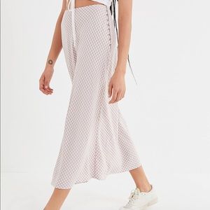 Urban outfitters mid length skirt